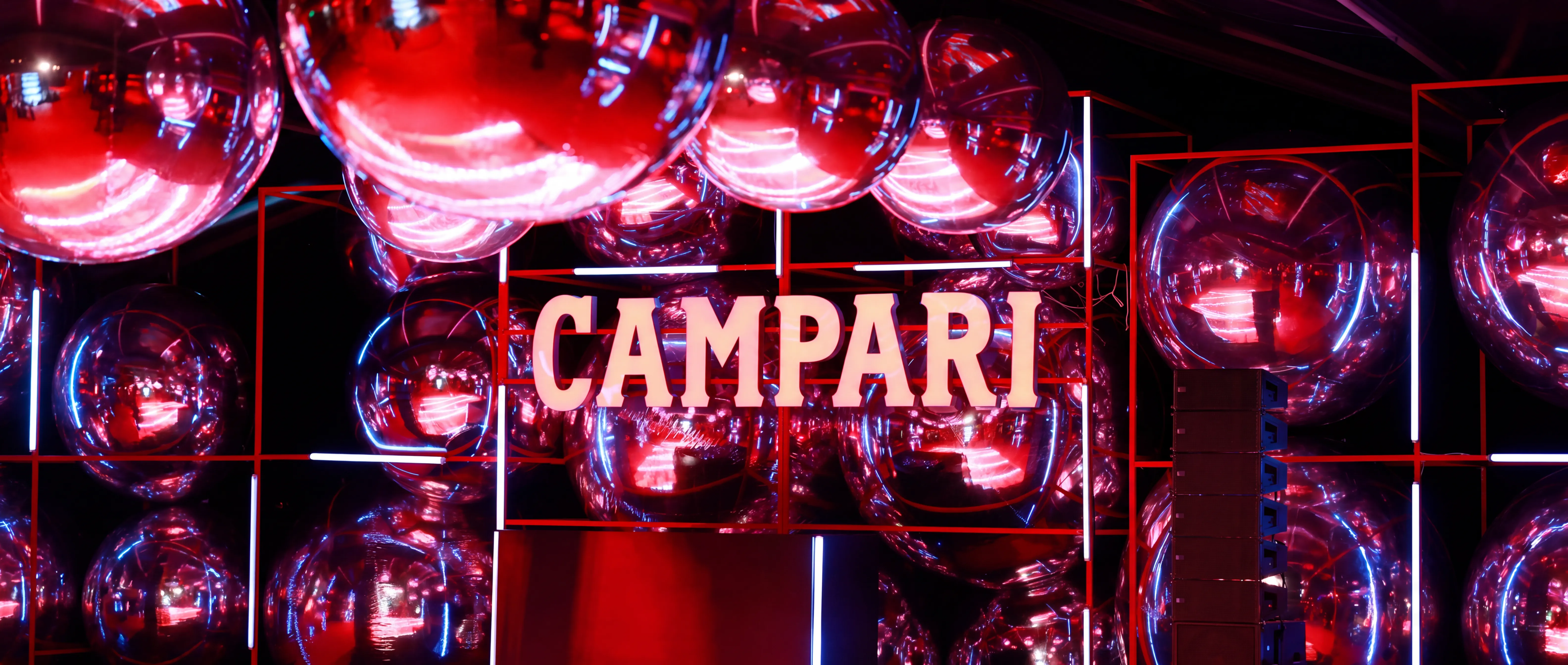 Mirrorballs Campari